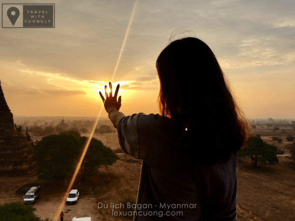 Bình minh tuyệt đẹp ở Bagan, Myanmar
