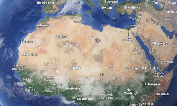 Sa mạc Sahara, điểm đến trong hành trình du lịch Châu Phi