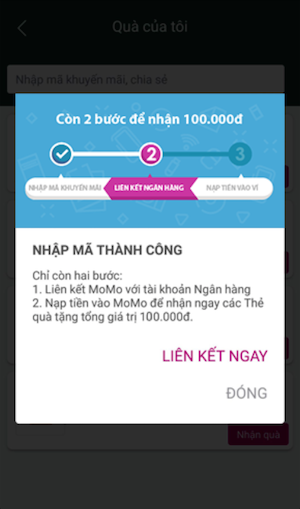 Dang Ky Vi MOMO nhan 100k 1 Hướng dẫn đăng ký Ví MoMo, Tặng coupon 100k khi đăng ký ví MoMo (cập nhật 2019)